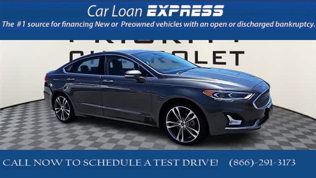 Used 2019  Ford Fusion 4d Sedan FWD Titanium at CarloanExpress.Com near Hampton, VA