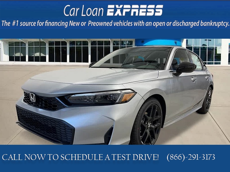 New 2026  Honda Civic Sedan Sport CVT at CarloanExpress.Com near Hampton, VA