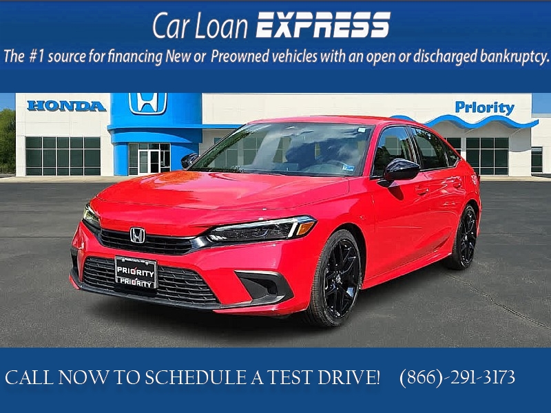Used 2024  Honda Civic Sedan Sport CVT at CarloanExpress&period;Com near Hampton&comma; VA
