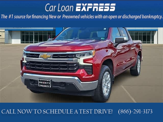 Used 2023  Chevrolet Silverado 1500 4WD Crew Cab 147" LT w/1LT at CarloanExpress.Com near Hampton, VA