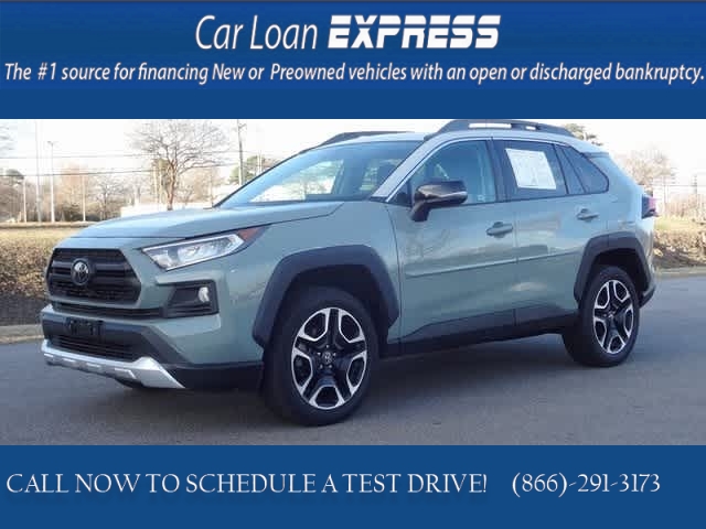 Used 2019  Toyota RAV4 4d SUV AWD Adventure at CarloanExpress.Com near Hampton, VA