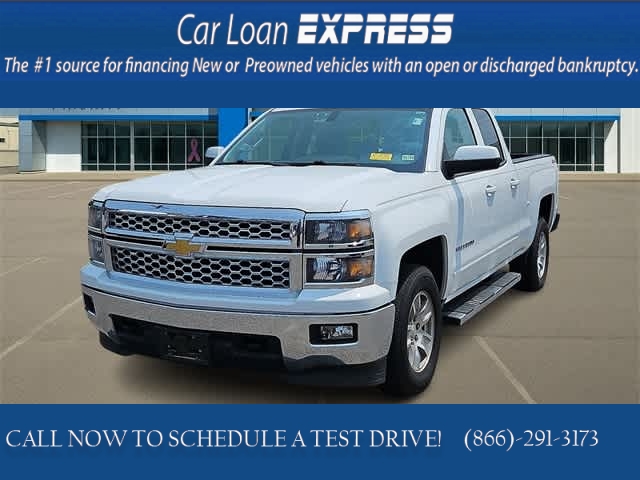 Used 2015  Chevrolet Silverado 1500 4WD Double Cab 143.5" LT w/1LT at CarloanExpress.Com near Hampton, VA