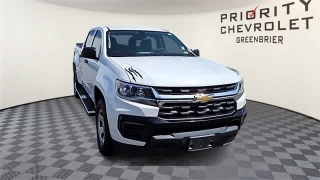 Used 2022  Chevrolet Colorado 2WD Crew Cab 128" Work Truck at CarloanExpress.Com near Hampton, VA