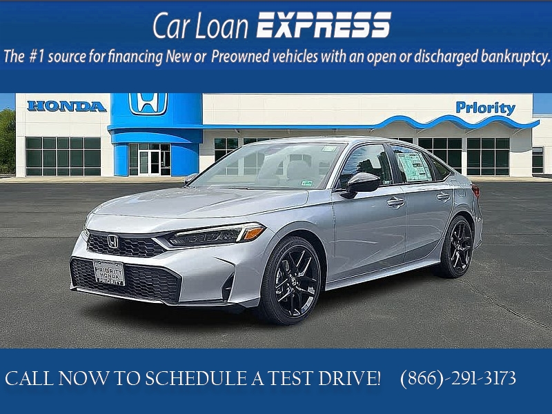 New 2026  Honda Civic Sedan Hybrid Sport CVT at CarloanExpress&period;Com near Hampton&comma; VA