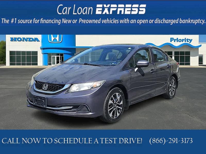 Used 2015  Honda Civic Sedan 4d EX at CarloanExpress&period;Com near Hampton&comma; VA