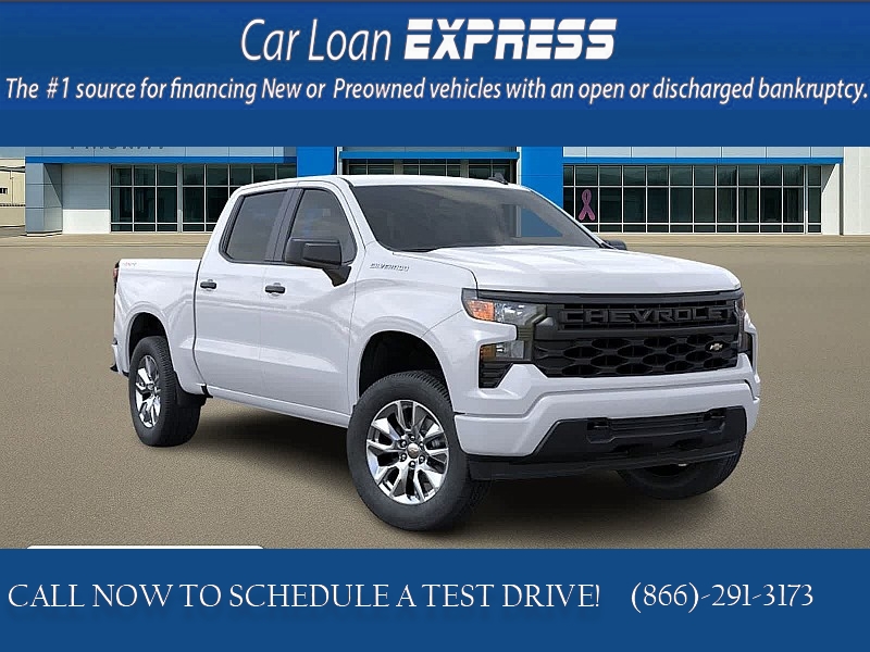 Used 2026  Chevrolet Silverado 1500 4WD Crew Cab 147" Custom at CarloanExpress&period;Com near Hampton&comma; VA