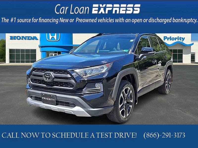 Used 2019  Toyota RAV4 4d SUV AWD Adventure at CarloanExpress&period;Com near Hampton&comma; VA