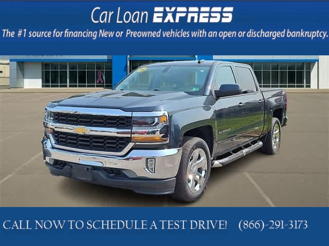 Used 2018  Chevrolet Silverado 1500 4WD Crew Cab 143.5" LT w/1LT at CarloanExpress.Com near Hampton, VA