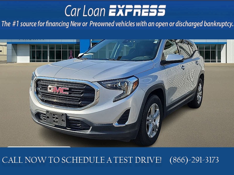 Used 2020  GMC Terrain 4d SUV AWD SLE 1&period;5L Turbo at CarloanExpress&period;Com near Hampton&comma; VA
