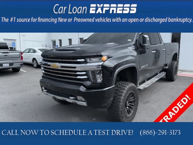 Used 2022  Chevrolet Silverado 3500HD 4WD Crew Cab 172" High Country at CarloanExpress.Com near Hampton, VA