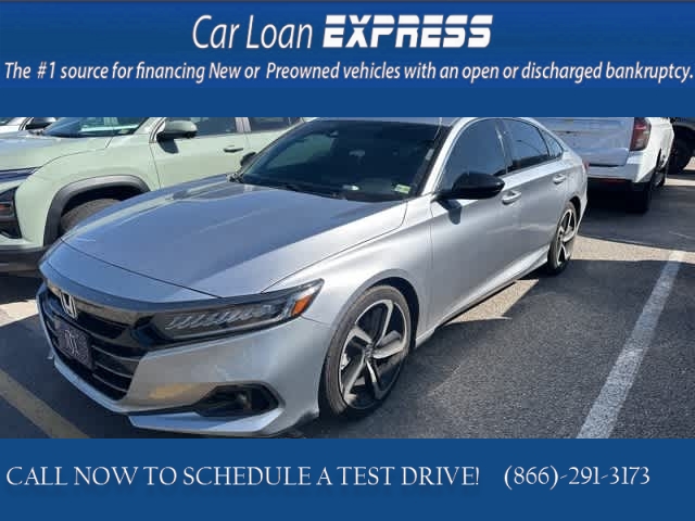 Used 2021  Honda Accord Sedan Sport 2.0T Auto at CarloanExpress.Com near Hampton, VA