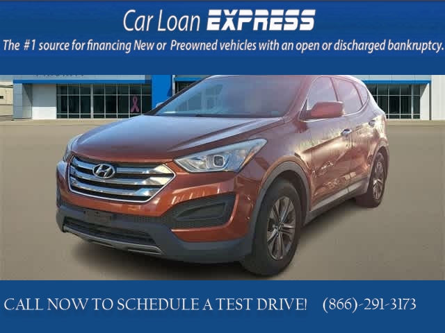 Used 2015  Hyundai Santa Fe Sport 4d SUV FWD 2.4L at CarloanExpress.Com near Hampton, VA