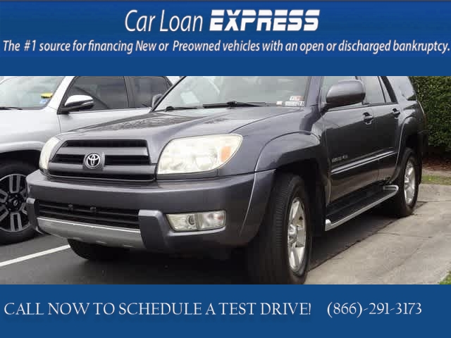 Used 2003  Toyota 4Runner 4d SUV 4WD Limited V6 at CarloanExpress&period;Com near Hampton&comma; VA