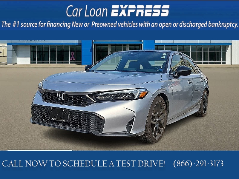 Used 2025  Honda Civic Sedan Sport CVT at CarloanExpress&period;Com near Hampton&comma; VA