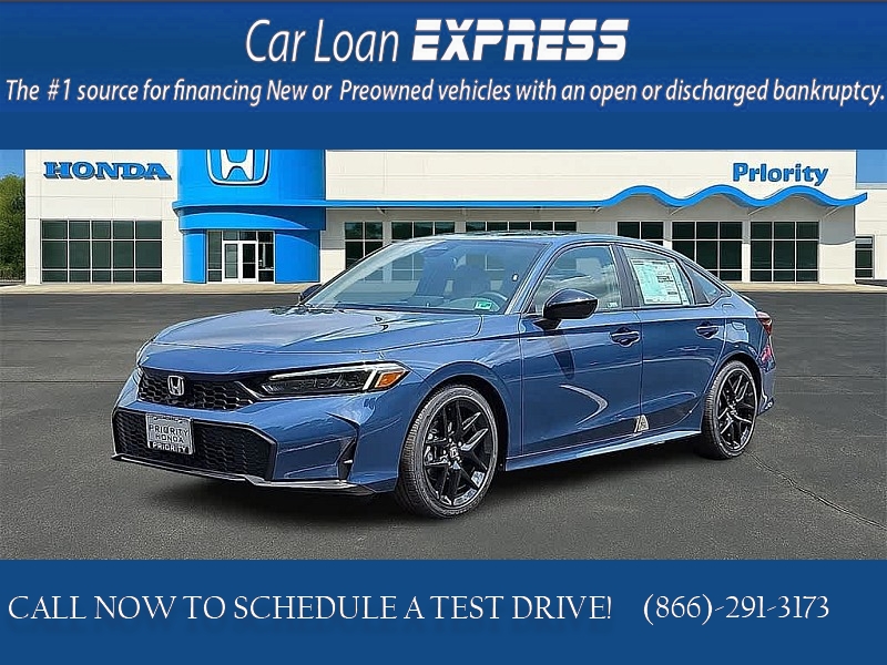New 2026  Honda Civic Sedan Sport CVT at CarloanExpress.Com near Hampton, VA