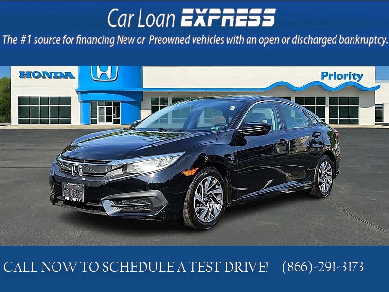 Used 2016  Honda Civic Sedan 4d EX at CarloanExpress.Com near Hampton, VA