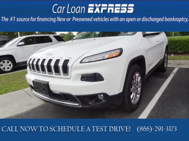 Used 2015  Jeep Cherokee 4d SUV 4WD Limited V6 at CarloanExpress.Com near Hampton, VA
