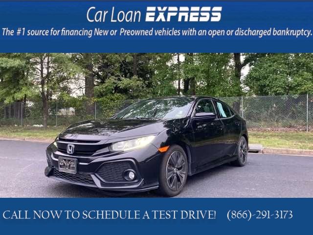 Used 2018  Honda Civic Hatchback 4d EX at CarloanExpress.Com near Hampton, VA