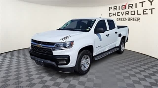 Used 2022  Chevrolet Colorado 2WD Crew Cab 128" Work Truck at CarloanExpress.Com near Hampton, VA
