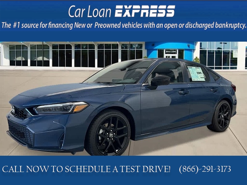 New 2026  Honda Civic Sedan Sport CVT at CarloanExpress&period;Com near Hampton&comma; VA