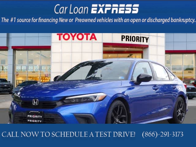 Used 2022  Honda Civic Sedan Sport CVT at CarloanExpress&period;Com near Hampton&comma; VA