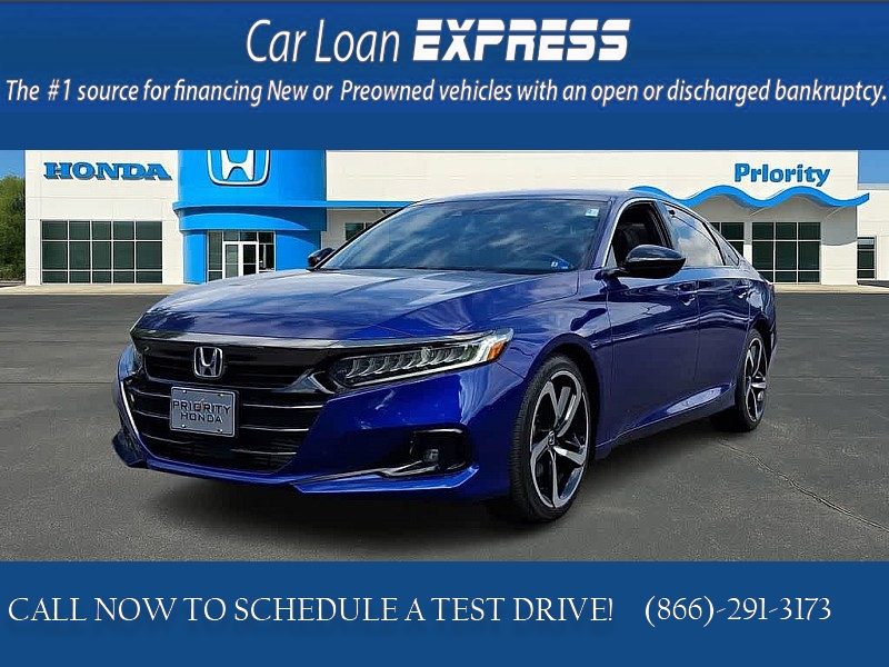 Used 2021  Honda Accord Sedan Sport 1&period;5T CVT at CarloanExpress&period;Com near Hampton&comma; VA