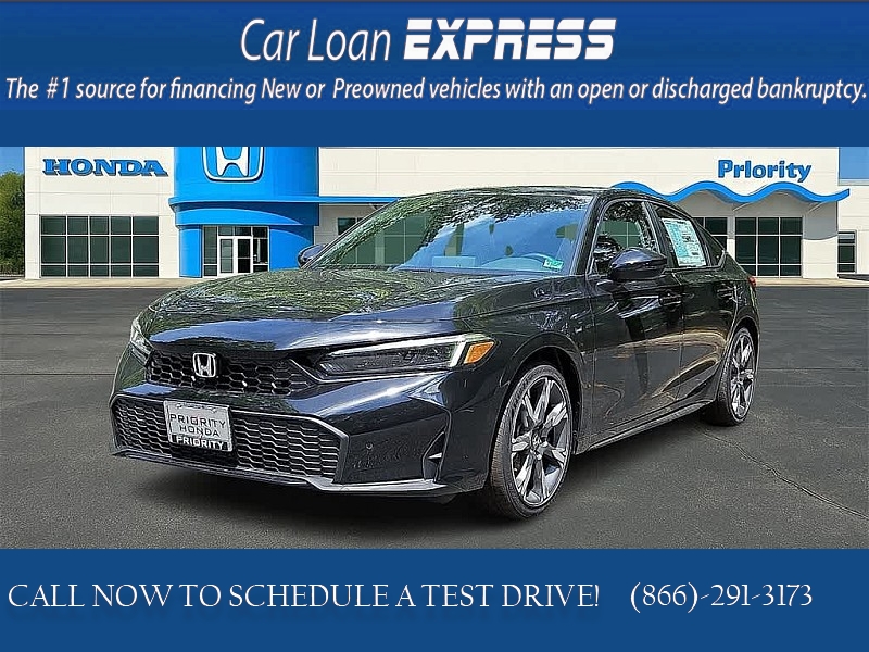 New 2025  Honda Civic Hatchback Hybrid Sport Touring CVT at CarloanExpress.Com near Hampton, VA