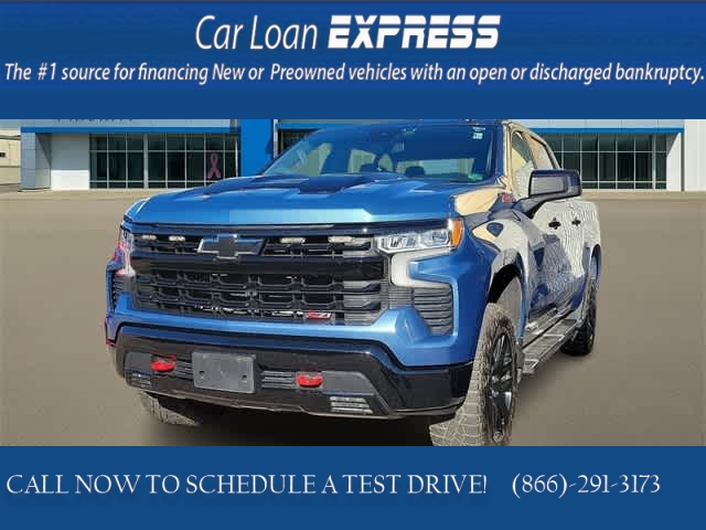 Used 2024  Chevrolet Silverado 1500 4WD Crew Cab 147" LT Trail Boss at CarloanExpress.Com near Hampton, VA