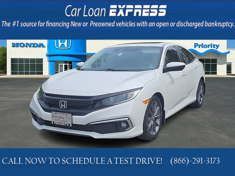 Used 2020  Honda Civic Sedan 4d EX at CarloanExpress&period;Com near Hampton&comma; VA