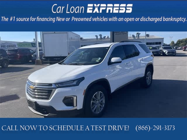 Used 2022  Chevrolet Traverse FWD 4dr LT Cloth w/1LT at CarloanExpress.Com near Hampton, VA