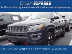 Used 2018  Jeep Compass 4d SUV 4WD Trailhawk at CarloanExpress&period;Com near Hampton&comma; VA