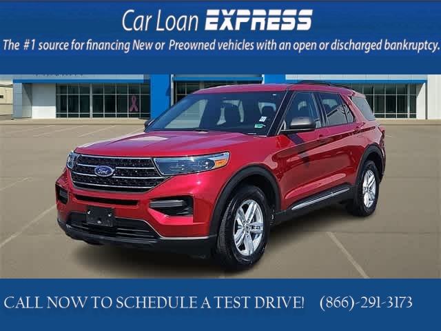 Used 2020  Ford Explorer 4d SUV 4WD XLT 2.3L EcoBoost at CarloanExpress.Com near Hampton, VA