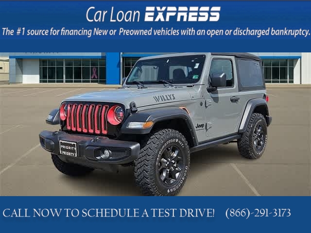 Used 2023  Jeep Wrangler Willys 2 Door 4x4 at CarloanExpress.Com near Hampton, VA