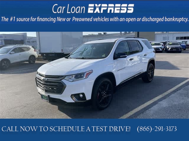 Used 2020  Chevrolet Traverse 4d SUV FWD Premier at CarloanExpress.Com near Hampton, VA