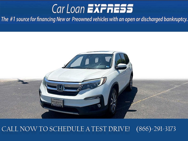 Used 2019  Honda Pilot 4d SUV AWD EX-L Nav & RES at CarloanExpress&period;Com near Hampton&comma; VA