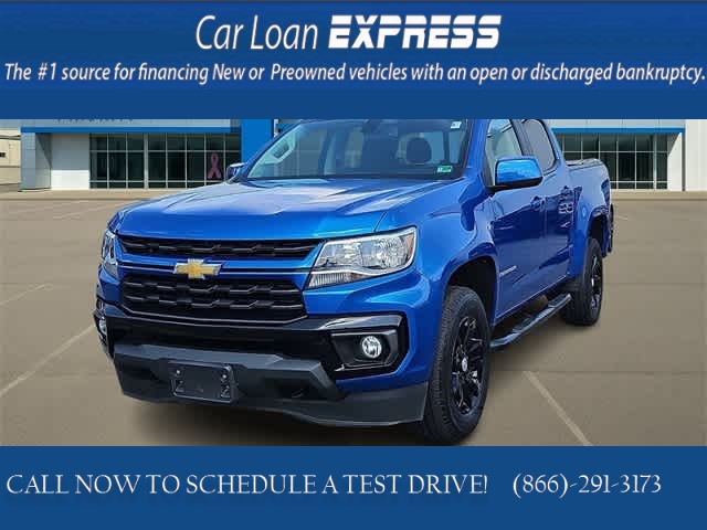 Used 2022  Chevrolet Colorado 4WD Crew Cab 128" LT at CarloanExpress.Com near Hampton, VA