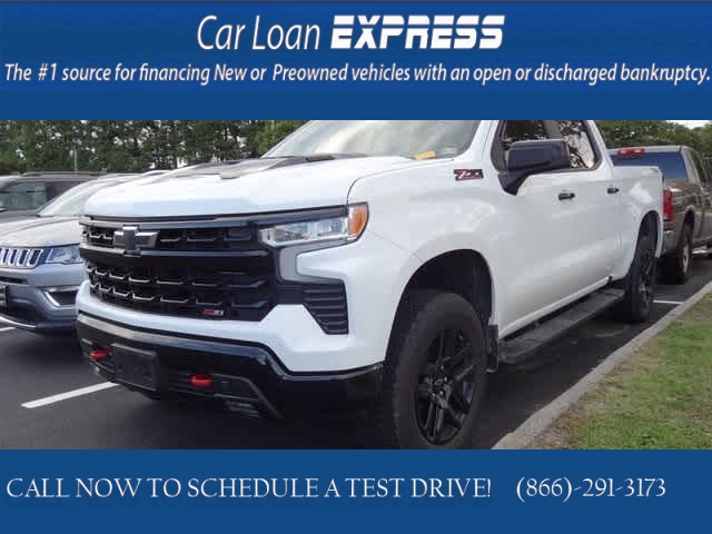 Used 2024  Chevrolet Silverado 1500 4WD Crew Cab 147" LT Trail Boss at CarloanExpress.Com near Hampton, VA