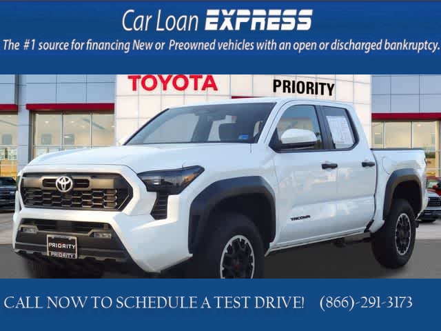 Used 2024  Toyota Tacoma 4WD Double Cab Bed &lpar;Natl&rpar; at CarloanExpress&period;Com near Hampton&comma; VA