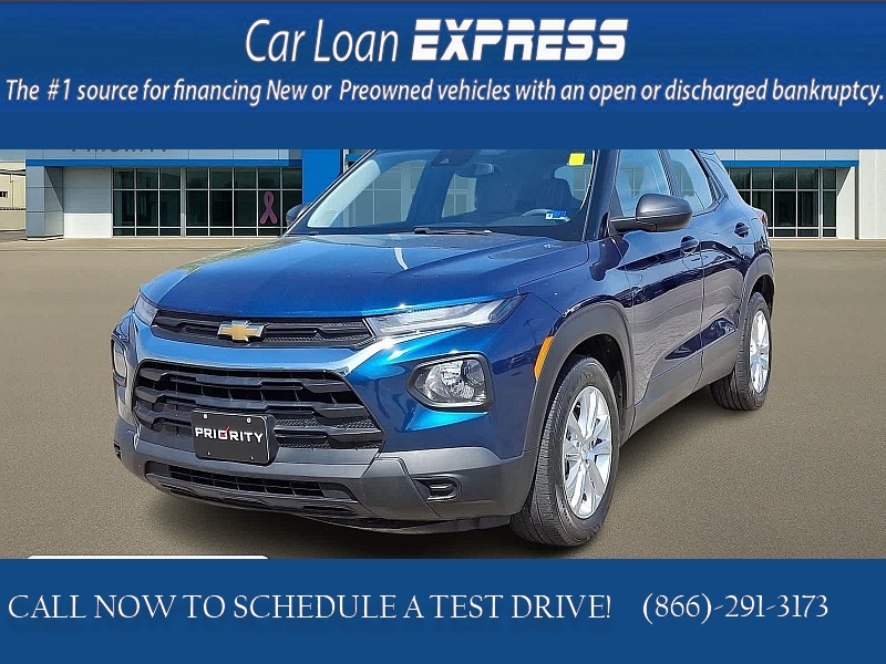 Used 2021  Chevrolet Trailblazer 4d SUV FWD LS at CarloanExpress&period;Com near Hampton&comma; VA