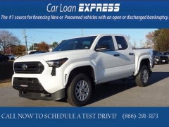 Used 2024  Toyota Tacoma 2WD SR Double Cab 5ft Bed AT at CarloanExpress&period;Com near Hampton&comma; VA