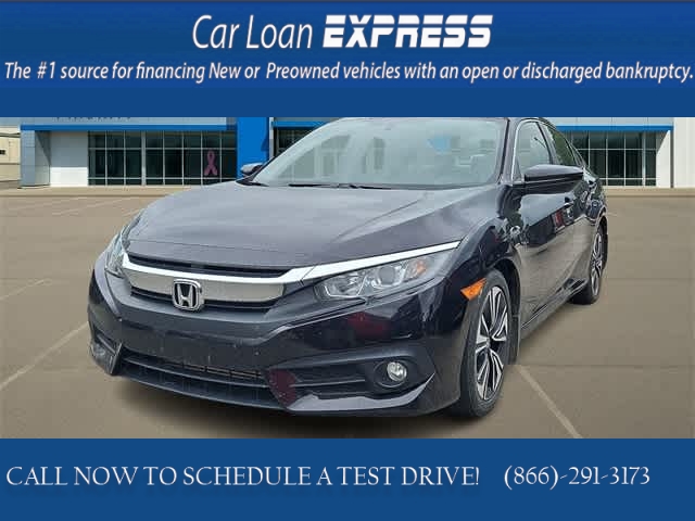 Used 2018  Honda Civic Sedan 4d EX-T CVT at CarloanExpress.Com near Hampton, VA