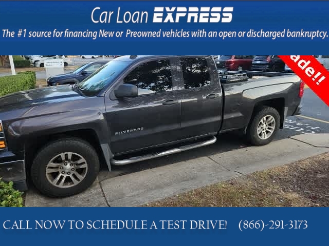 Used 2014  Chevrolet Silverado 1500 4WD Double Cab 143.5" LT w/1LT at CarloanExpress.Com near Hampton, VA