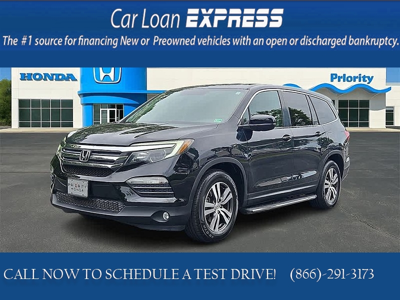 Used 2016  Honda Pilot 4d SUV FWD EX-L at CarloanExpress.Com near Hampton, VA