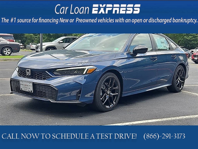New 2026  Honda Civic Sedan Hybrid Sport CVT at CarloanExpress.Com near Hampton, VA