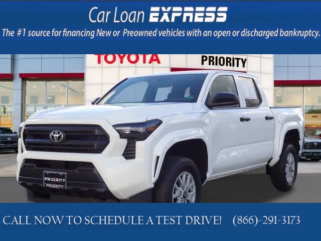 Used 2024  Toyota Tacoma 4WD SR Double Cab 5ft Bed AT at CarloanExpress&period;Com near Hampton&comma; VA