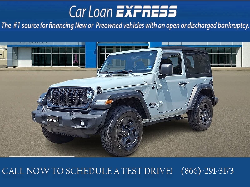 Used 2024  Jeep Wrangler Sport 2 Door 4x4 at CarloanExpress&period;Com near Hampton&comma; VA