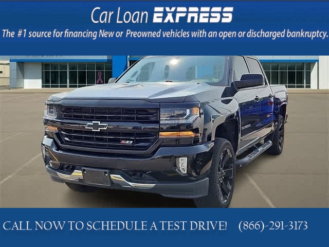 Used 2017  Chevrolet Silverado 1500 4WD Crew Cab 143.5" LT w/2LT at CarloanExpress.Com near Hampton, VA