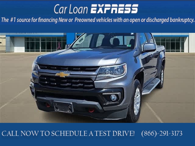 Used 2021  Chevrolet Colorado 4WD Crew Cab 128" LT at CarloanExpress.Com near Hampton, VA