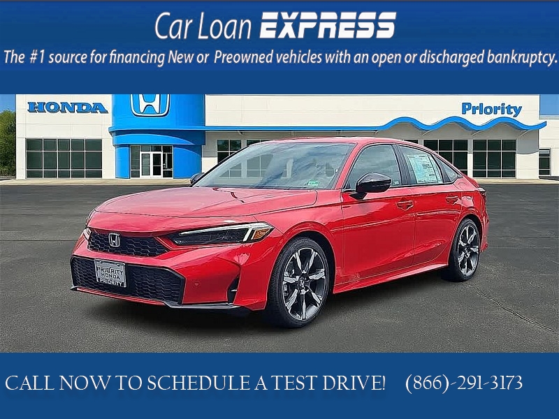 New 2026  Honda Civic Sedan Hybrid Sport Touring CVT at CarloanExpress&period;Com near Hampton&comma; VA