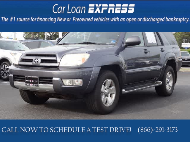Used 2003  Toyota 4Runner 4d SUV 4WD Limited V6 at CarloanExpress&period;Com near Hampton&comma; VA